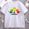 Funny Low Cortisol Levels Tshirt Cotton Breathable TShirt Ultra Soft Round Neck Short Sleeve Tee Perfect for Unisex  Women Tops