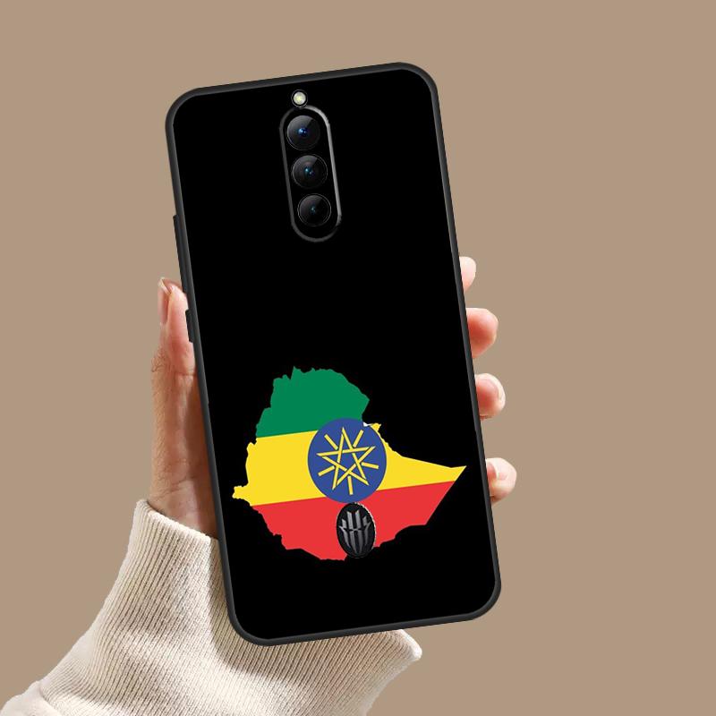 Äthiopien Flaggen Hülle Für ZTE Nubia Red Magic 10 10S 9S 8S 8 9 11 Pro Plus 6 7 6S 7S Pro 5G 6R 10 Air Cover