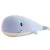 60CM Long Whale Plush Toy Cute Sleeping Throw Pillow Large Size Animal Bed Doll Send Children's Birthday Christmas Gift