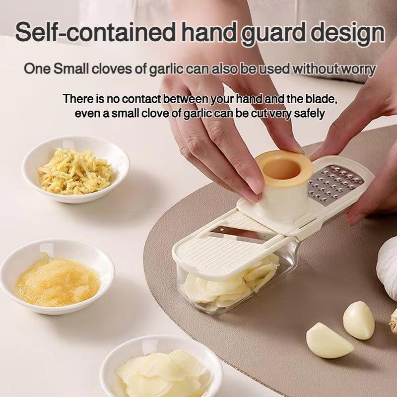 3-in-1 Multifunctional Ginger and Garlic Grinder Home Kitchen Slicer All Grinder