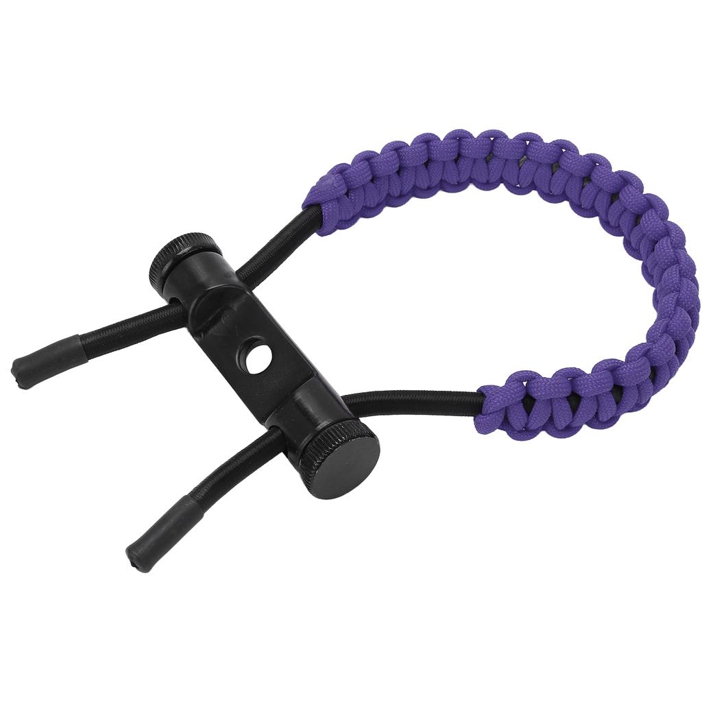 Compound Bow Wrist Sling Wrist Strap Braided Cord Rope Adjustable for Training Exercising