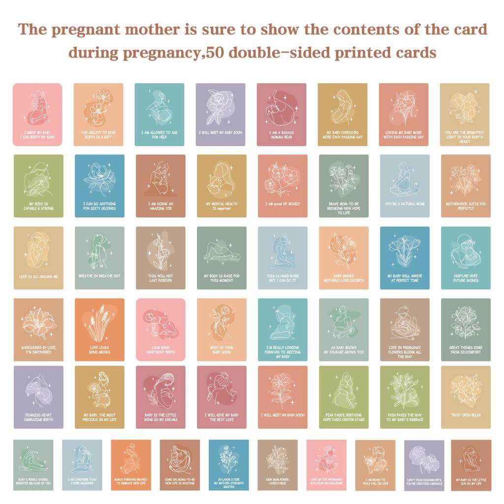 50 New Inspirational And Encouraging Cards For Pregnant Women And Mom