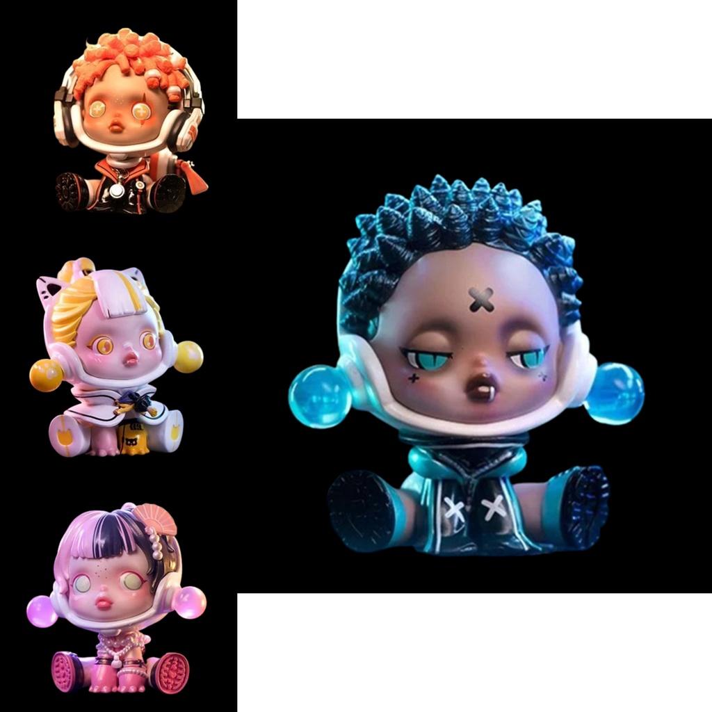 Popmart Night City Blind Box Sp5 Series Cute Resin Figures For Gift And Collectibles