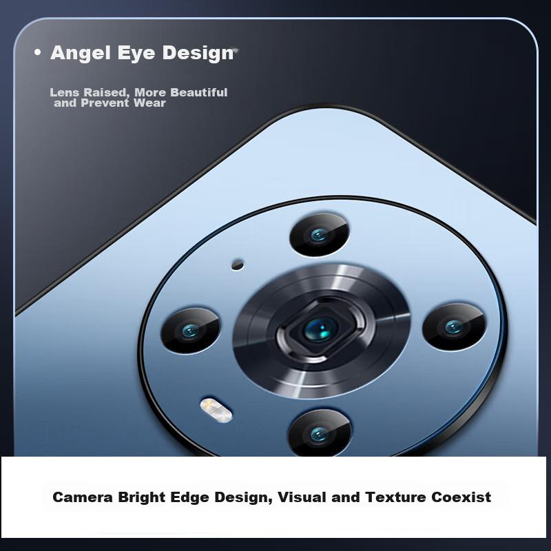 Honor Magic4 Pro Phone Case, Huawei Magic4 Pro Protective Cover, AG Frosted Full Coverage, Real Machine Feel, Simple Luxury Anti-Drop,n, Sapphire Blue