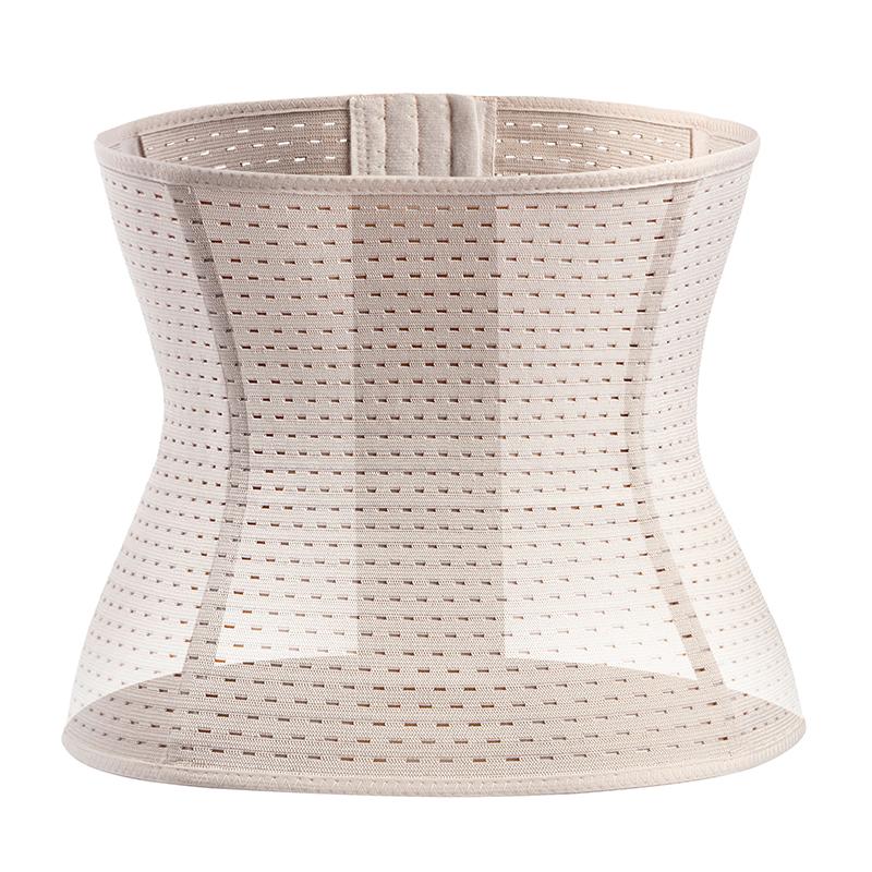 

Корсет-пояс для коррекции талии для мужчин, уменьшающий объем живота, корректирующее белье с высокой степенью компрессии, моделирующий пояс для тренировок, фаджа. S