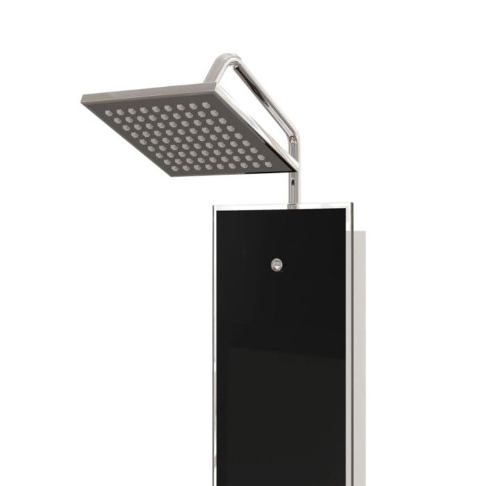 Shower System - VIDAXL - Stainless Steel Column - Tempered Glass - 3 Modes - Modern Design