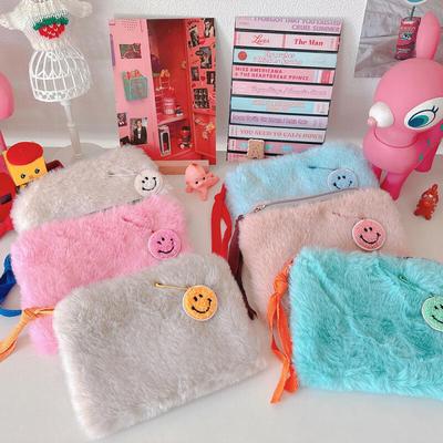 Smile Fur Mini Pouch