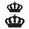 Car Styling 3D Crown Decorative Metal Alloy RearTrunk Fender Adhesive Badge Body Tailgate Displaceme Emblem