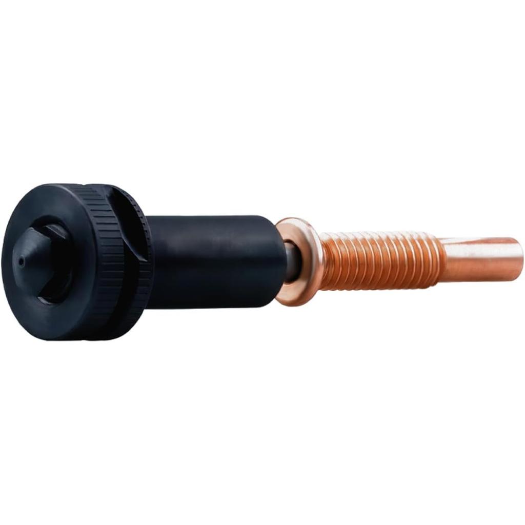 Upgrade Exchangable Trimetal High Flow Nozzles 0.4 - Hardened Steel, Copper, Titanium TC4 Compatible with RapidChange REVO Hotends and Extruders,H2