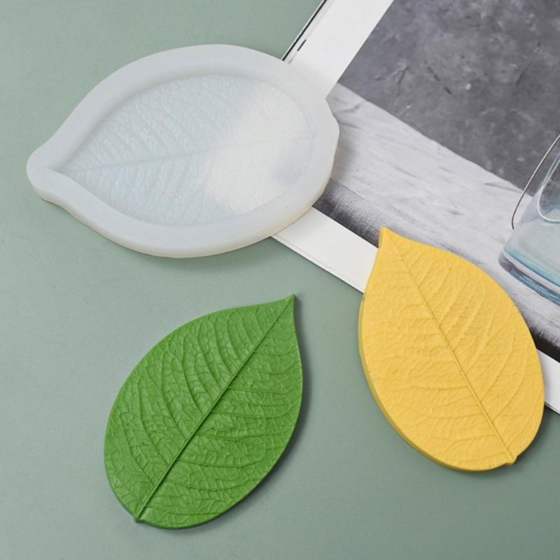 Leaves Shape Silicone Mold Cake Decorating Tool for Cake Chocolate Resin Soap and Candle Making Versatile Baking Tool