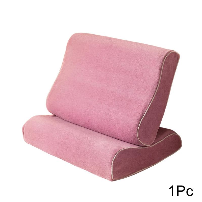 1PC Pillowcase Comfortable Pillow Cover Warm Pillow Case Memory Neck Pillow Milk Velvet Soft Pillow Towel Sleeping Skin-friendly