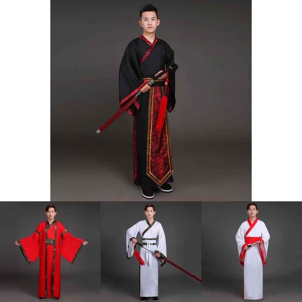 Luxurious Breathable Hanfu Graduation Clothes For Ancient Chinese Cosplay
