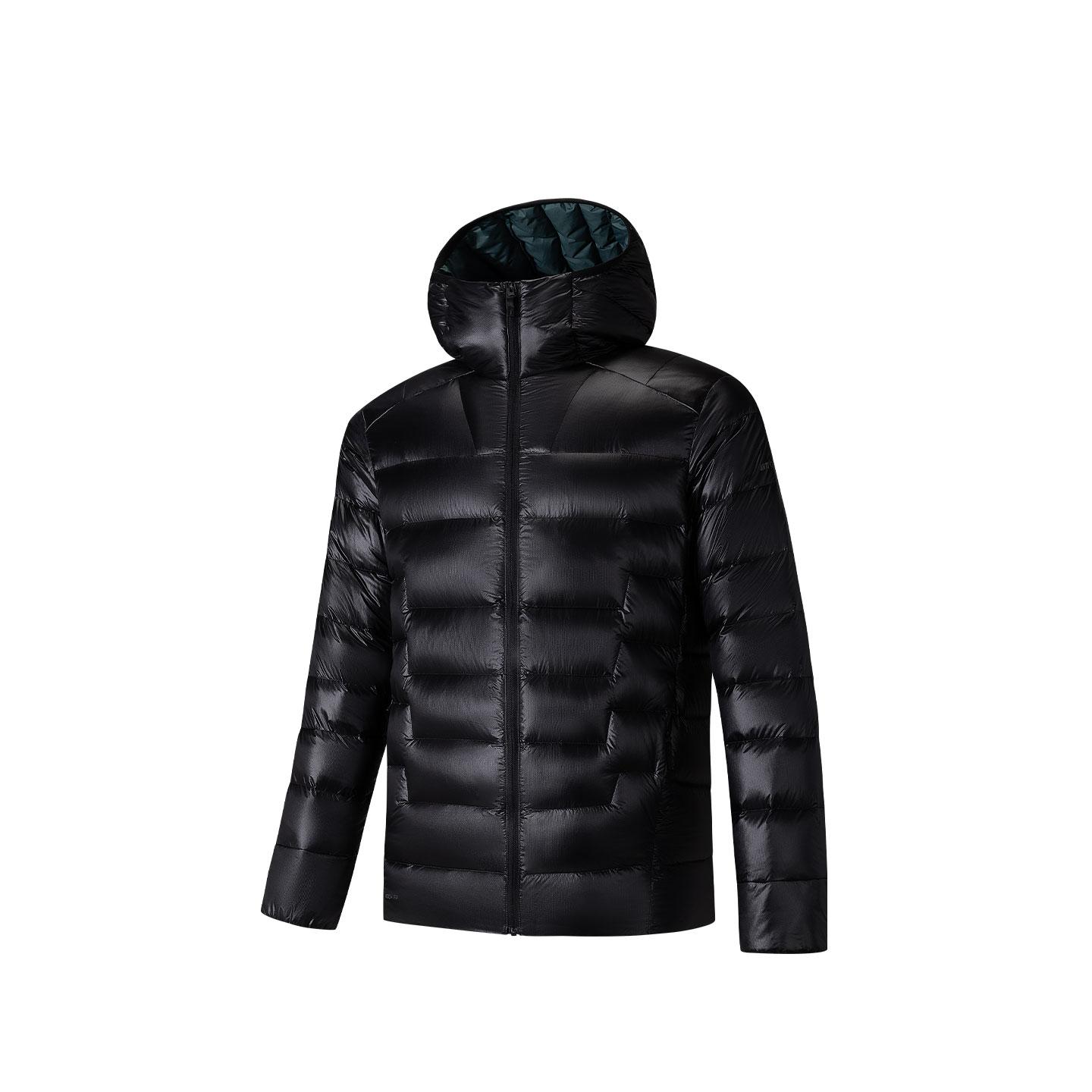 

Anta Champion Outdoor Hiking Series Куртка пуховая мужская с капюшоном и молнией, однотонная, верхняя одежда 152540904-3 M