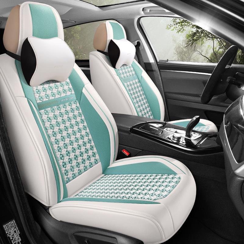 Ice Silk Seat Cover for Great Wall Fengjun 5 - All-Season, Full Surround, Universal Fit for European Trucks