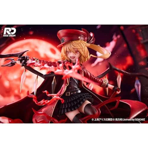 Raise Dream Touhou Project Flandre Scarlet Military Uniform Ver. Illustration by Jun Minami 1/6 Scale Painted Complete Figure