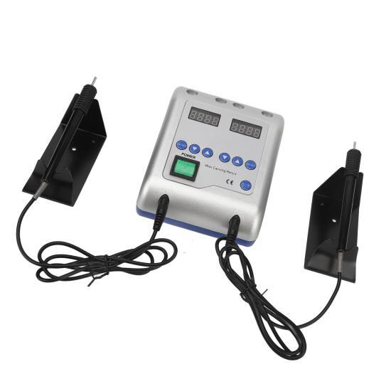 Zubní elektrický nůž na vosk Dvojitá řezací tužka Nastavení teploty Zubní řezačka na vosk US zástrčka 110‑240V 