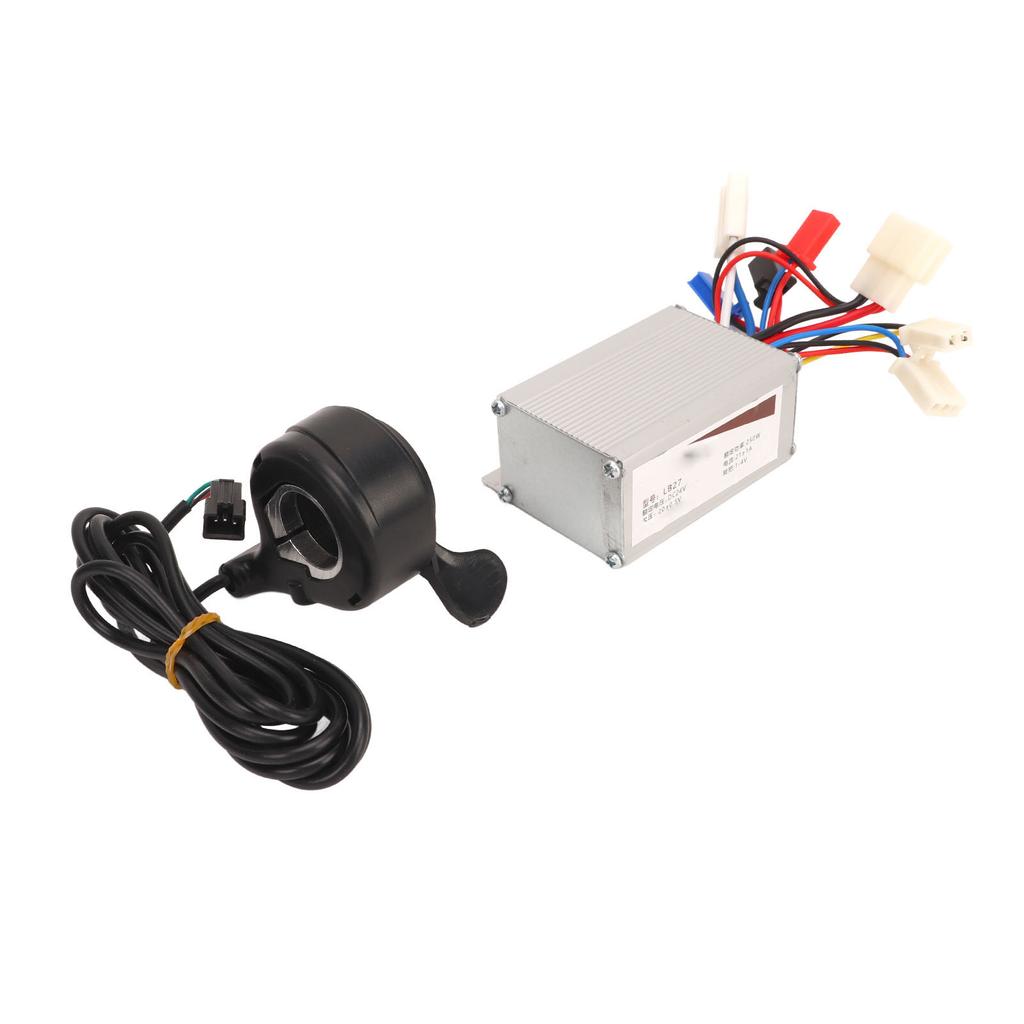 24V 250W Electric Bicycle Controller With Sensitive Speed Control Electric Thumb Throttle for
