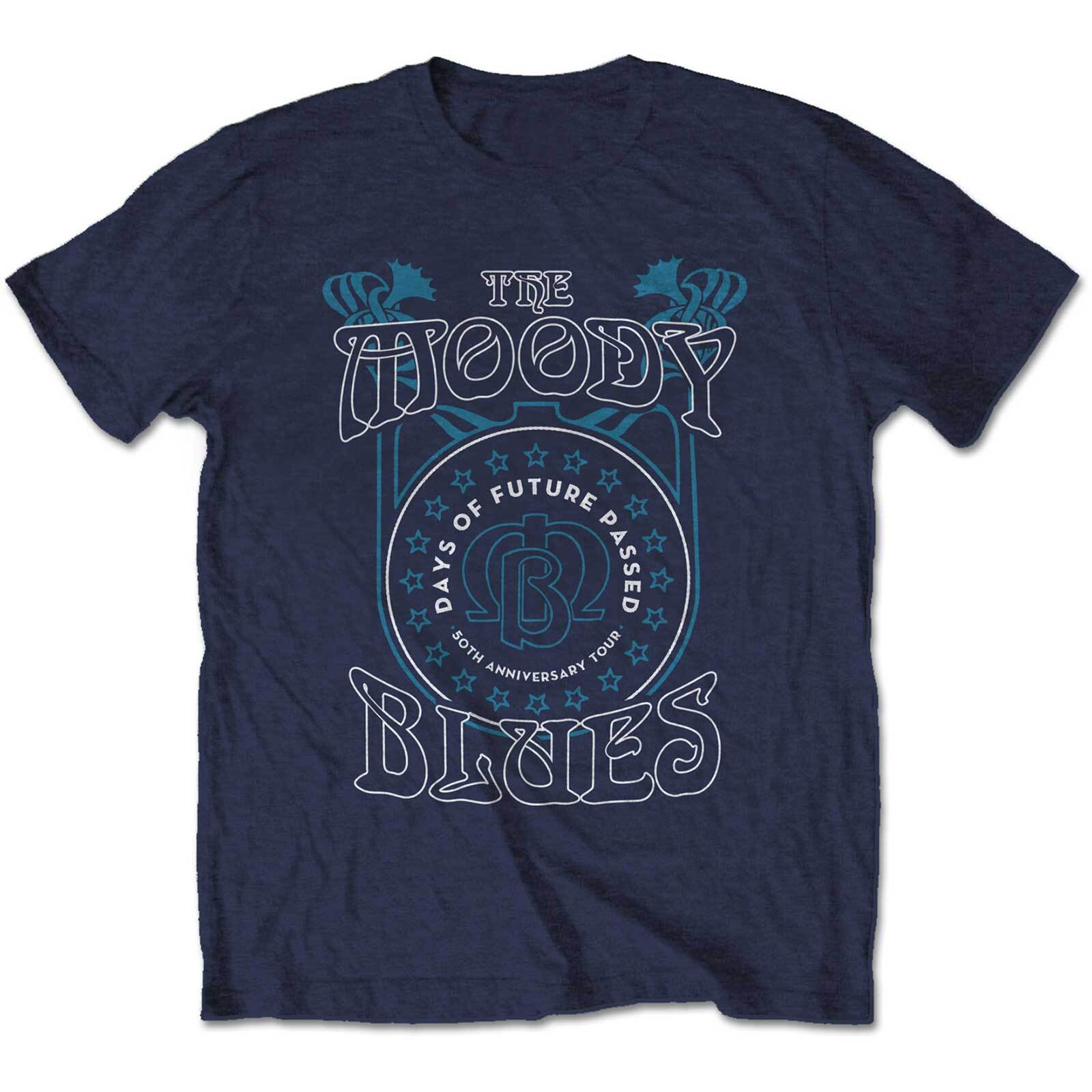 

The Moody Blues Unisex T-Shirt: Days of Future Passed Tour S разноцветный