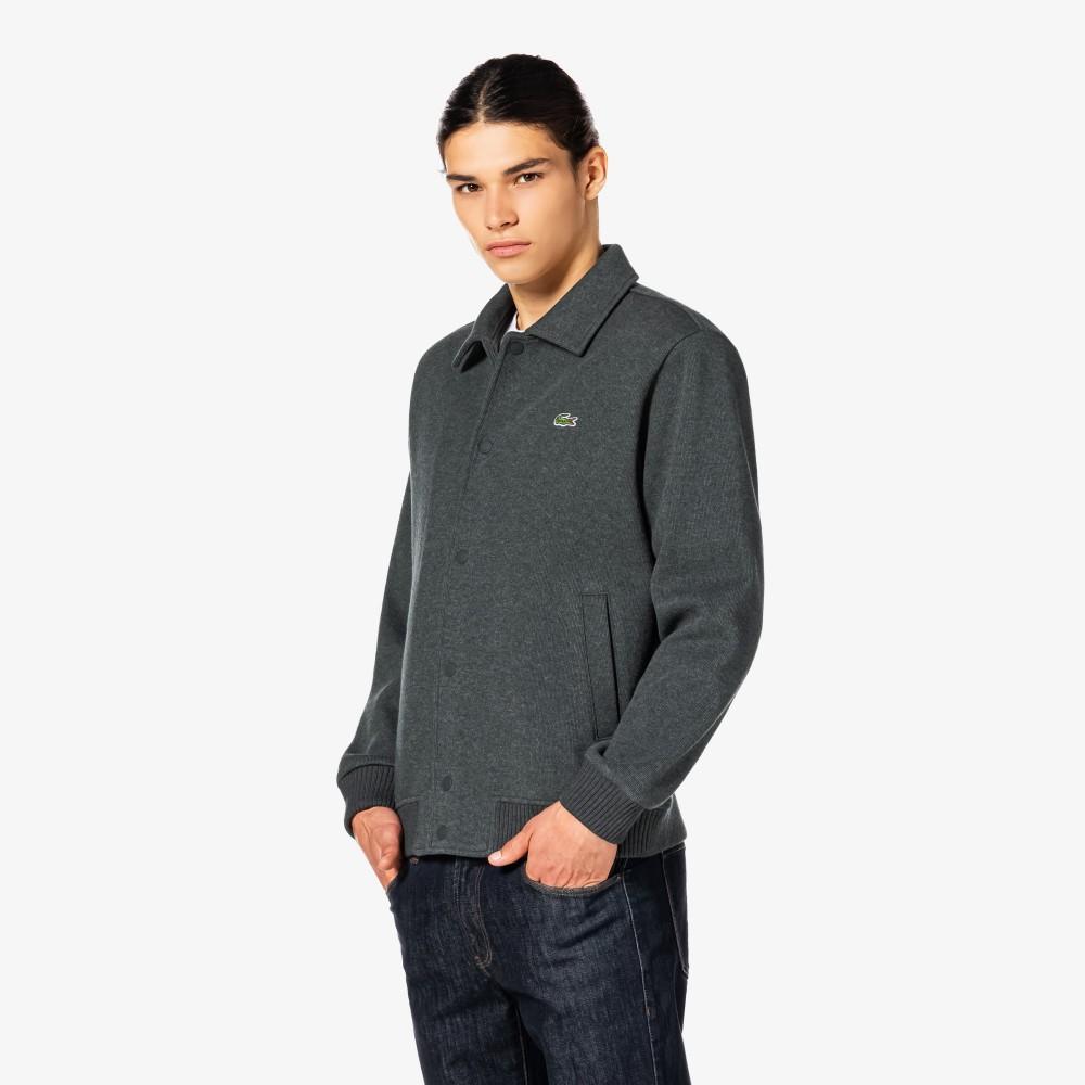 Lacoste Men's Ribbed Jersey Sweat Jumper SH080E-55N050