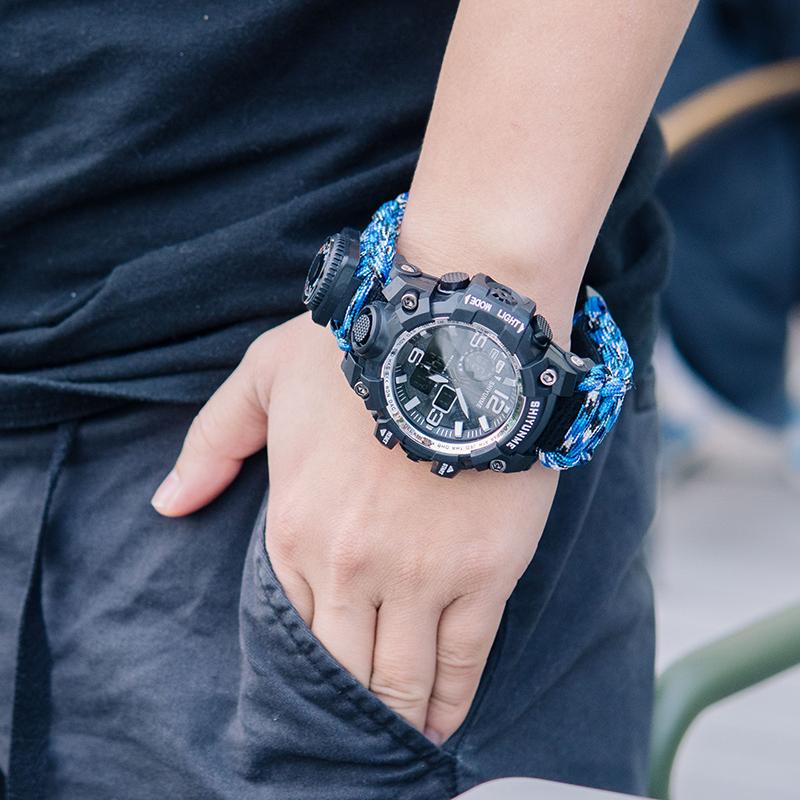 SHIYUNME Orologi digitali a LED da uomo Orologi sportivi