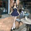 Love Daughter Style Short Skirt Summer Waist Thin Design Sense Pure Desire Sweet Bow Temperament Dress Women