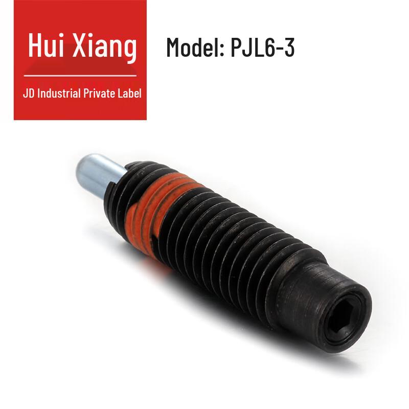 Blackened Carbon Steel Spring Plunger Pin 6-3