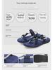 Women's Summer Flat Sandals: Stylish Outdoor Beach Slippers for Students and Ladies In Large Sizes