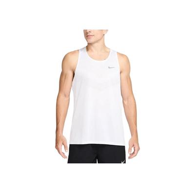 Logo Mouwloos Rond Hals Vest Heren Tops Wit HV5210-100