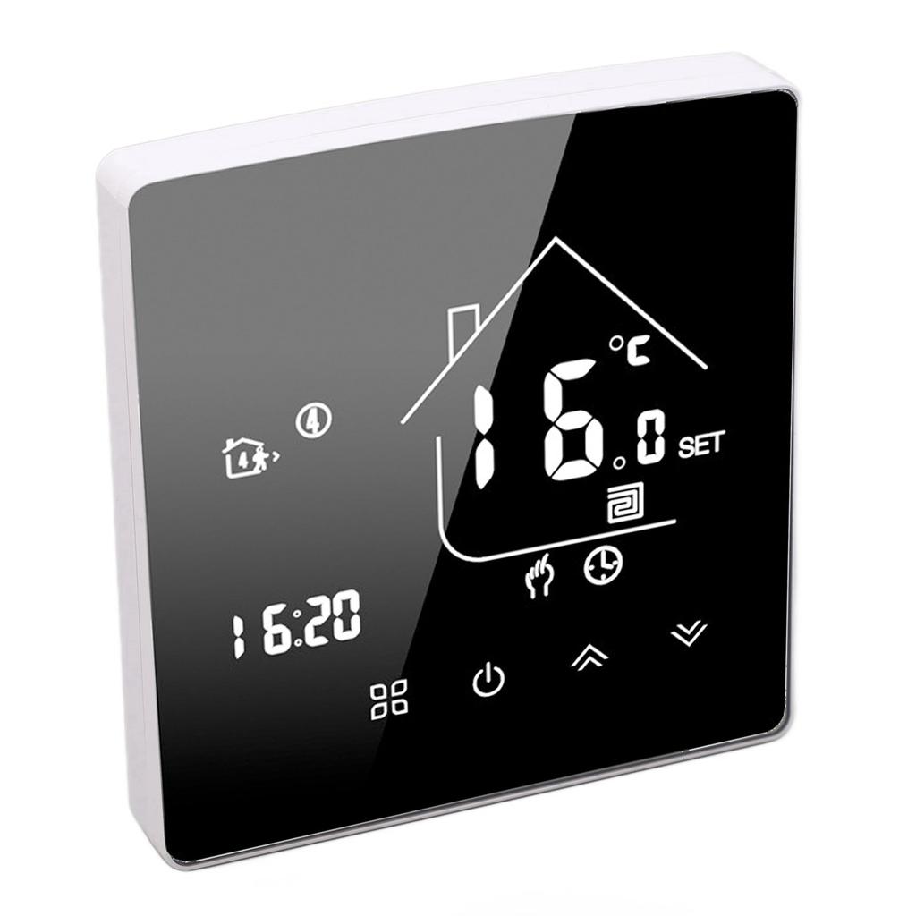 Digital Thermostat App Voice Control LCD Touch Screen Intelligent Electric Heating Temperature Controller for Home 95‑240V
