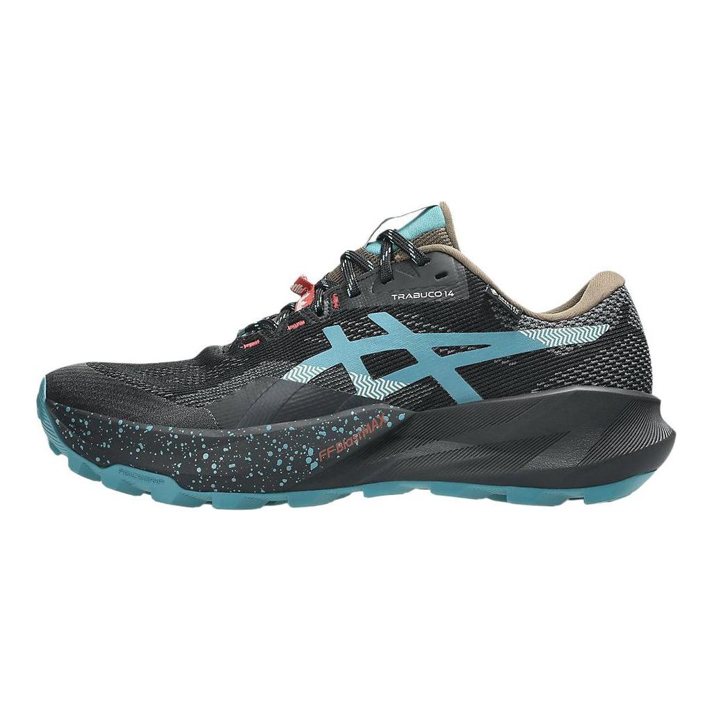 Asics Gel-Trabuco 14 Gore-Tex Pohodlný střih Běžecké boty do terénu Unisex teniska Černá 1011C165-001
