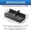 YW-HCL-4C-Pro 4 Ports USB C 3.1 Hub 10Gbps High Speed Data Transfer Clip On External Dock Station