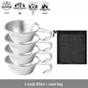 OEING 304 Stainless Steel Sierra Bowl Set