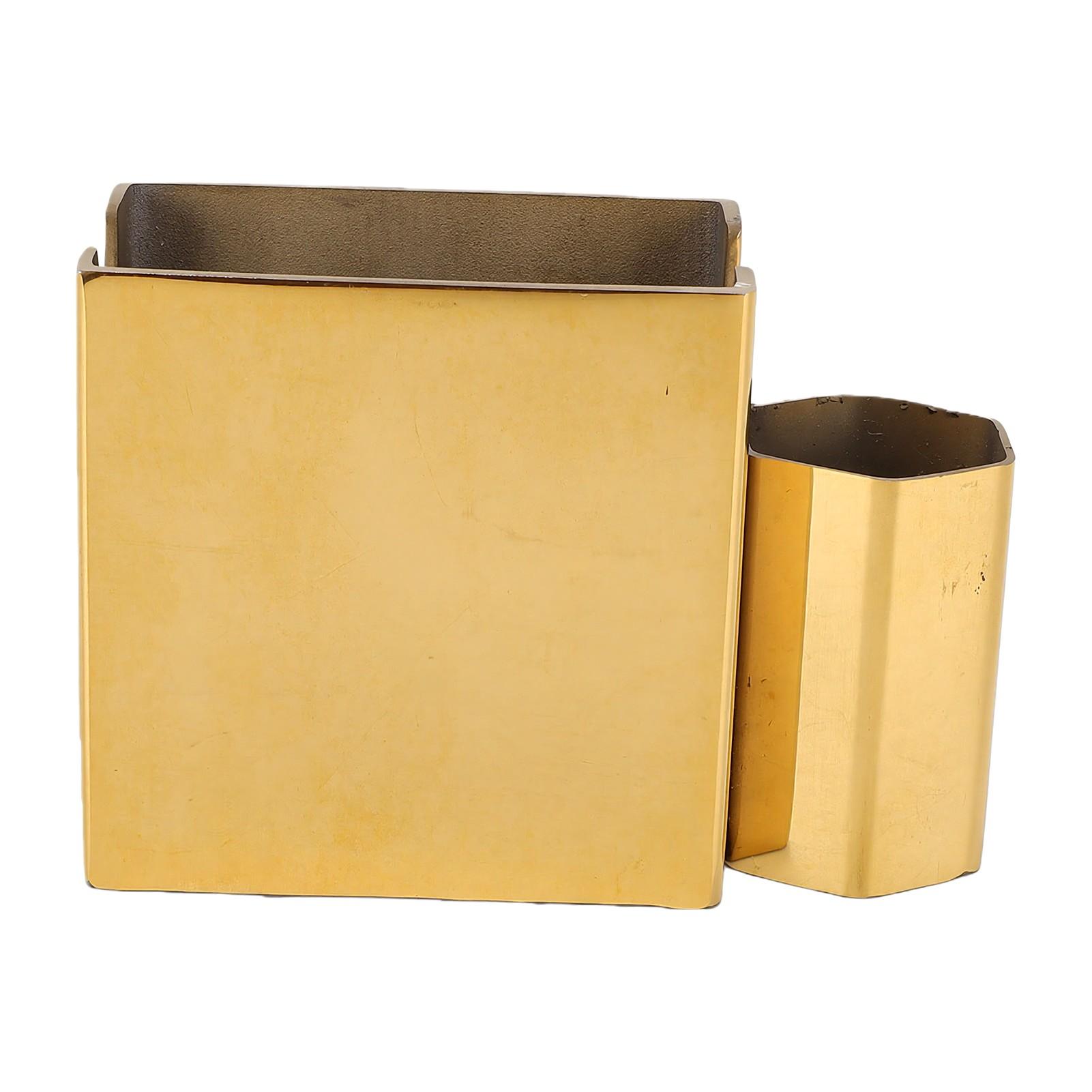 Porta Servilletas de Pie de Acero Inoxidable Dispensador Dorado de Servilletas de Mesa Porta Toallas de Papel para Bar Restaurante Hotel beige