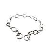 Stainless Steel P-Chain Dog Training Collar and Leash Set