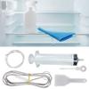 10Set Fridge Drain Hole Cleaning Tool Flexible Refrigerator Scrub Brush Reusable Fridge Drain Hole Dredging Remover Hose Shovel