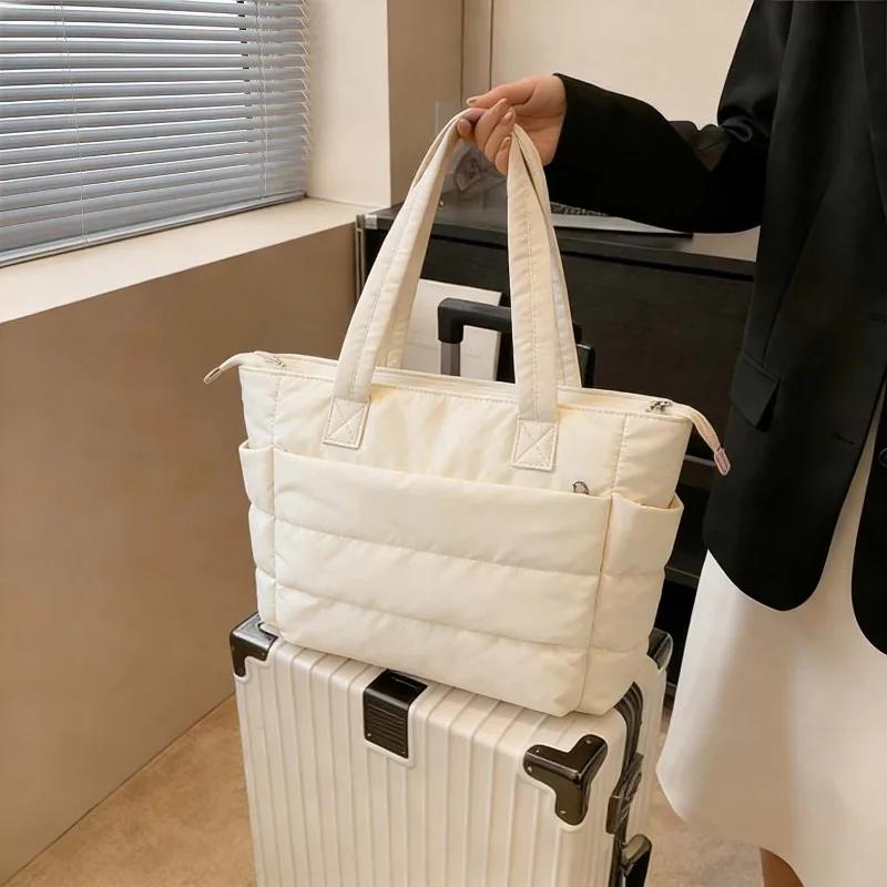Women'S Handbag Lightweight And Fluffy Suitable For Travel Work Beach Gym And Shopping