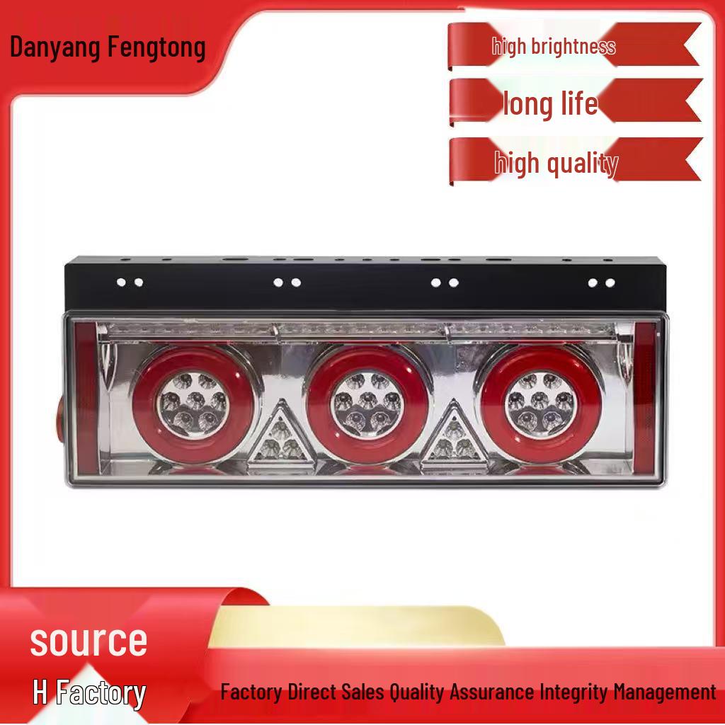 

Mitsubishi-Compatible Three-Link LED Rear Tail Lights - Three-Circle Design Contact customer service
