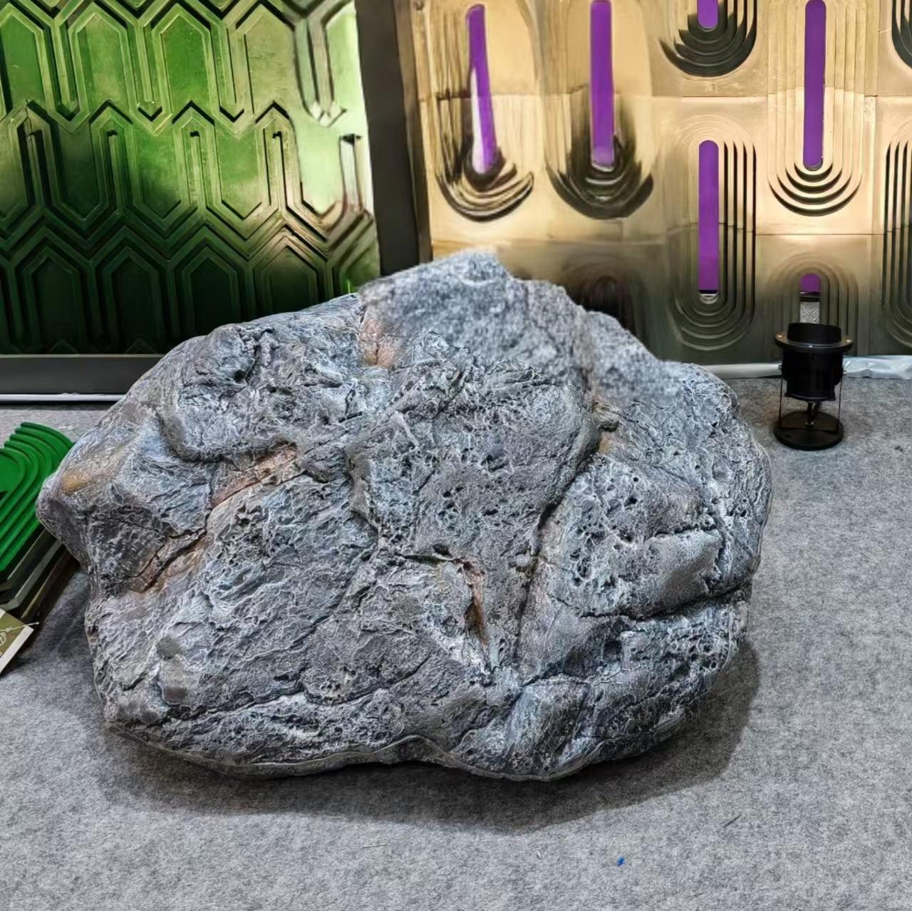 PU Artificial Landscape Decorations - Gray Foam Art Hotel Garden Sculpture Projects серый
