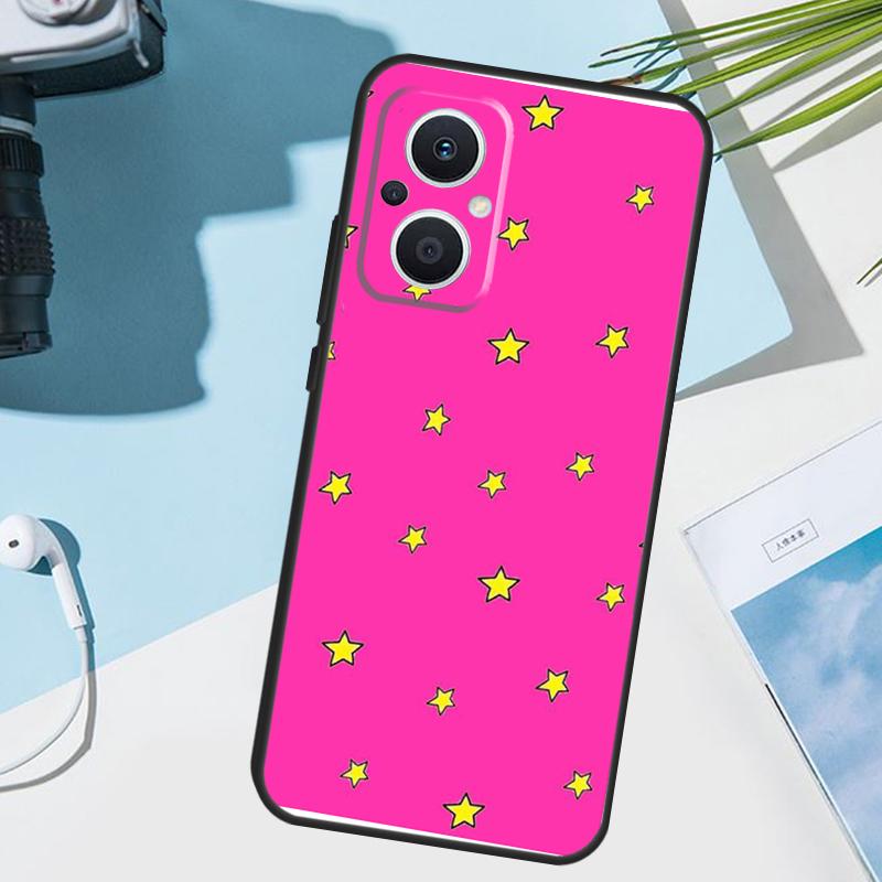 Bright Stars Art Cover For OPPO Reno 11 12 13 14 Pro 11F 12F 13F 14F 7 8 Lite OPPO Find X5 X6 X8 X9 Pro Case