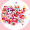 Krásné korálky Vlásenka pro dívky Candy Colors Plastové Mini spony do vlasů Barrette