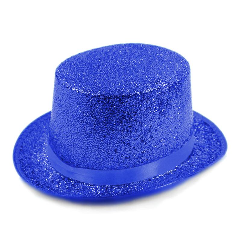 Lincoln Hat Flat Top Hat Jazz Hat Stage Performance Magician Hat Colorful Halloween Colorful Performance Hat