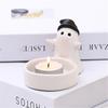 Cute Ghost, Grilled Hands, Aromatherapy Candle Holder, Gift for Girlfriend, Birthday Present, Desktop Decoration, Halloween Ornaments