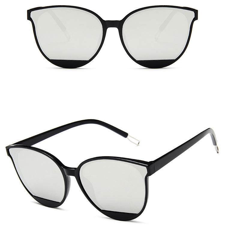 Cat Eye Vintage Mirror UV400 Classic Polarized Eyewear Metal Women Sun Glasses Oculos Hot Female Sunglasses