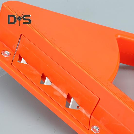 Gips-carton teșit gips-carton cu tăiere rapidă Rindea manuală Mâner ergonomic Instrument de rindeluit pentru plăci de gips-carton de 45/60 de grade, utilizat pe scară largă, cu lame ascuțite