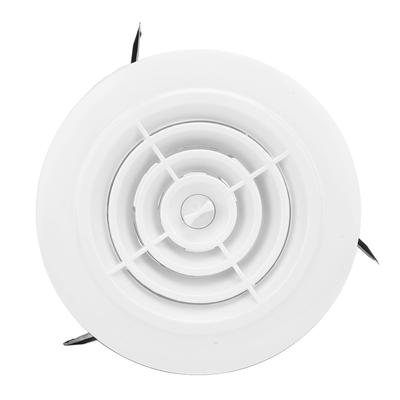 Round Air Vent Louver ABS 75mm Rotation Round Vent External Grille for Bathroom and Kitchen