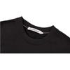 Calvin Klein Fashion Contrast Lettering Loose Cool Round Neck Short Sleeve T-Shirt Unisex Tops Space-Black J323207-BEH