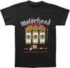 MOTORHEAD Men's Slots T-Shirt Black
