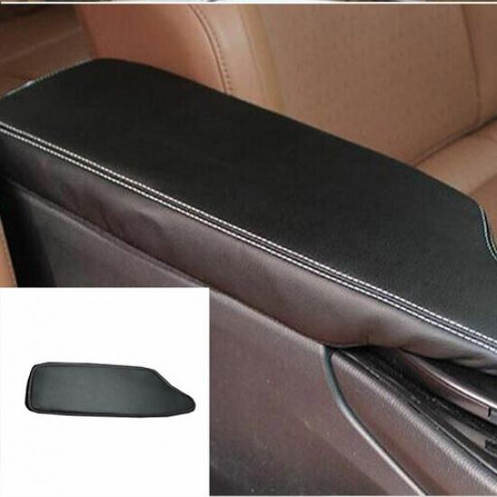 Black Leather Car Armrest Box Protector Cover Fit For Lexus UX200 250h -