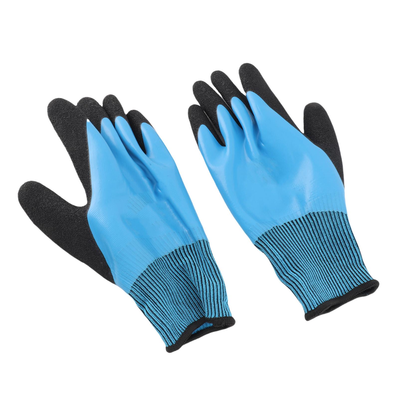 

Insulated Electrician Gloves 400V Voltage Resistance Rubber Flame Retardant Insulation Safe 360 Degree Water Resisting