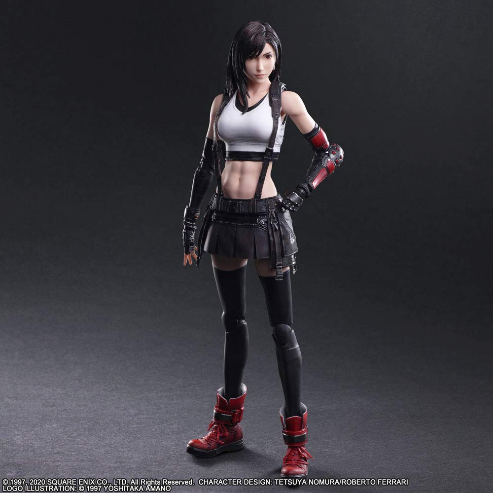 Final Fantasy VII Remake PLAY ARTS Kai Tifa Lockhart PVC Painted Action Figure
